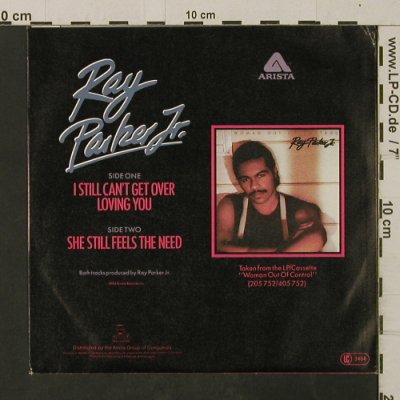 Parker Jr.,Ray: I Still Can't Get Over Loving You, Arista(106 072), D, 1983 - 7inch - T2615 - 1,50 Euro