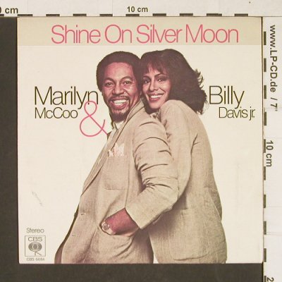 McCoo,Marilyn & Davis Jr.,Billy: Shine On Silver Moon, CBS(6684), D, 1978 - 7inch - T266 - 3,00 Euro