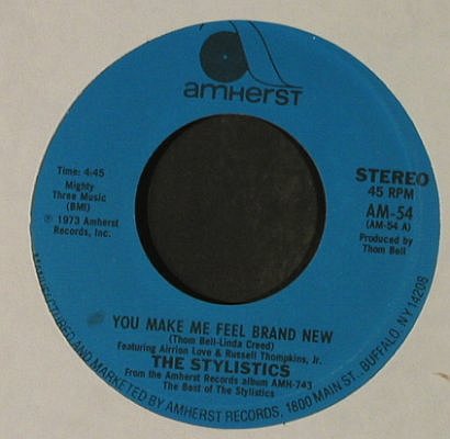 Stylistics: You Make Me Feel Brand New, LC, Amherst(AM-54), US, 1973 - 7inch - T2920 - 3,00 Euro