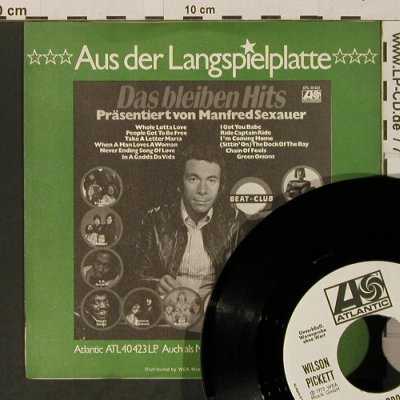 Pickett,Wilson: Land of 1000 Dances/Funky Broadway, Atlantic,Warenprobe(ATL 10 287), D,Ri, 1973 - 7inch - T3271 - 4,00 Euro