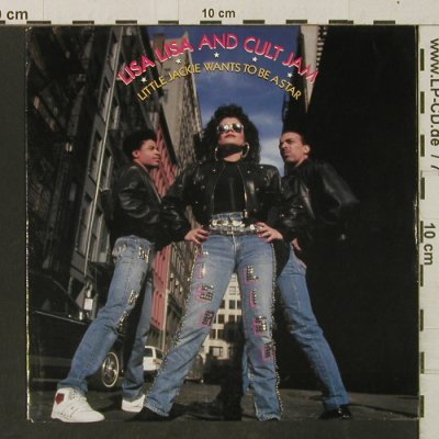 Lisa,Lisa And Cult Jam: Little Jackie Wants To Be A Star, CBS(654781 7), NL, 1989 - 7inch - T3282 - 3,00 Euro