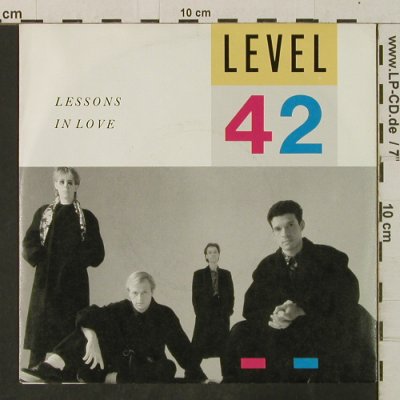 Level 42: Lessons In Love / Hot Water, Polydor(883 956-7), D, 1986 - 7inch - T3421 - 2,50 Euro