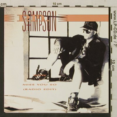 Sampson,P.M.: How I Miss You So*2, CBS(656403 7), D, 1990 - 7inch - T3426 - 2,00 Euro
