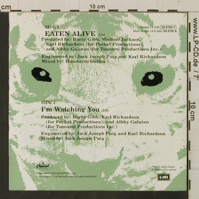 Ross,Diana: Eaten Alive / I'm Watching You, Capitol(20 0784 7), EU, 1985 - 7inch - T3444 - 4,00 Euro