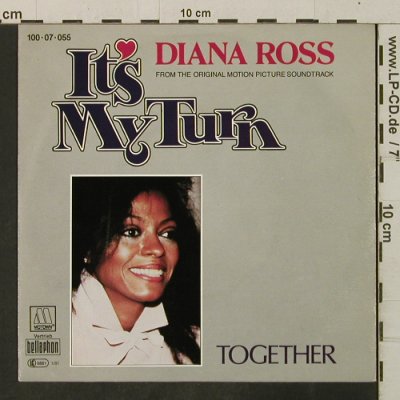 Ross,Diana: It's My Turn / Together, Motown(100-07-055), D, 1981 - 7inch - T3450 - 3,00 Euro