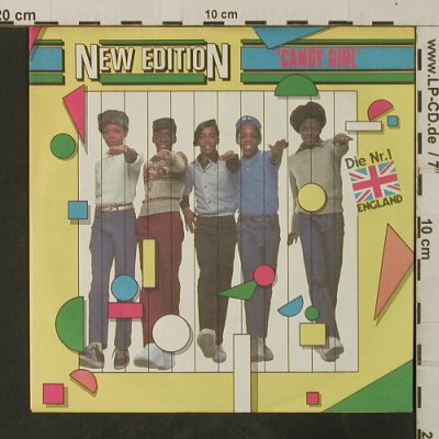 New Edition: Candy Girl*2, Metronome(811 734-7), D, 1983 - 7inch - T3711 - 2,00 Euro