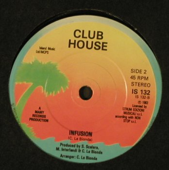 Club House: Do it Again/Billie Jean / Infussion, Island(IS 132), UK, 1983 - 7inch - T4080 - 5,00 Euro