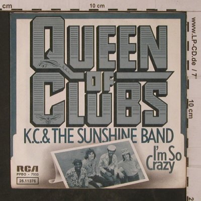 KC & The Sunshine Band: Queen Of Clubs, RCA(26.11376), D, 1975 - 7inch - T4778 - 3,00 Euro
