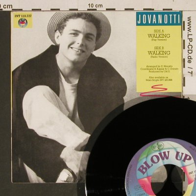 Javanotti: Walking*2(rap,radio), Blow Up(INT 110.727), D, 1987 - 7inch - T490 - 3,00 Euro