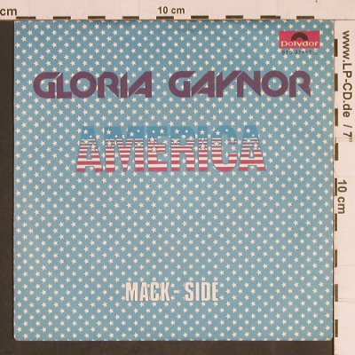 Gaynor,Gloria: America / Mack-Side, vg+/m-, Polydor(815 374-7), D, 1982 - 7inch - T509 - 2,00 Euro