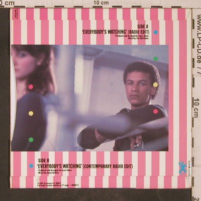 Edwards,Alton: Everybody's Watching *2, Streetwave(Khan 5), UK, 1984 - 7inch - T5553 - 4,00 Euro