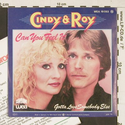 Cindy & Roy: Can you feel it, WEA(WEA 18 053), D, 1979 - 7inch - T55 - 3,00 Euro