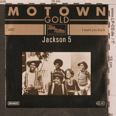 Jackson Five,The: ABC / I want you back, Motown Gold(ZB 69227), D,Ri, 1970 - 7inch - T5603 - 3,00 Euro