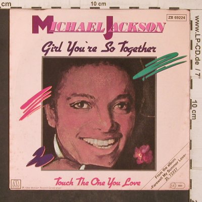 Jackson,Michael: Girl You're So together, Motown(ZB 69224), D, 1984 - 7inch - T5653 - 3,00 Euro