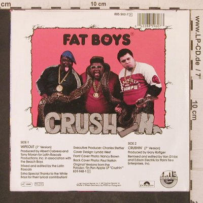 Fat Boys: Wipeout, Polydor(885 960-7), D, 1987 - 7inch - T5705 - 4,00 Euro