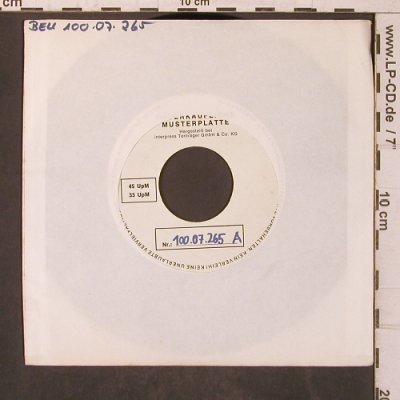 Moondata: Let the moonshine in,Musterplatte, Bellaphon(100 07 265), D, 1984 - 7inch - T5722 - 60,00 Euro