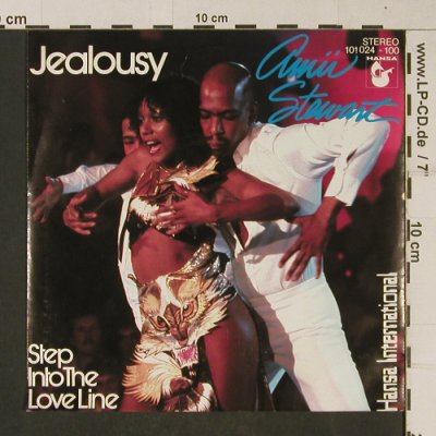 Stewart,Amii: Jealousy / Step into the Love Line, Hansa(101 024-100), D, 1979 - 7inch - T640 - 2,50 Euro