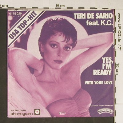 De Sario,Teri & K.C.: Yes, I'm Ready, Phonogram(6175 029), D, 1979 - 7inch - T802 - 2,00 Euro