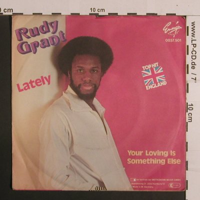 Grant,Rudi: Lately / Your Loving is Something e, Enigma(0037.501), D, 1981 - 7inch - S7963 - 2,50 Euro
