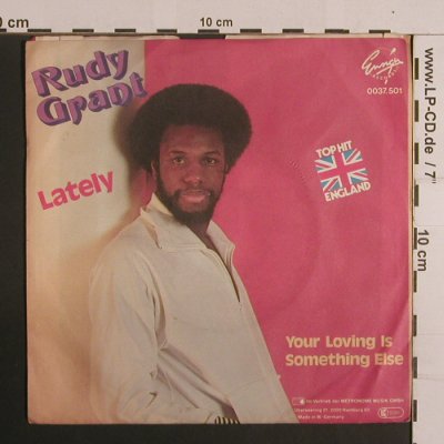 Grant,Rudi: Lately / Your Loving is Something e, Enigma(0037.501), D, 1981 - 7inch - S7963 - 2,50 Euro