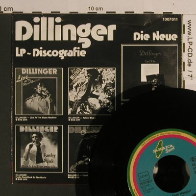 Dillinger: Chinese Soultrain / Flat Foot Hustl, Jamaica Sound (1007011), D, 1980 Typ: 7" Best.-Nr.: S8229 Preis: 4,00 Euro