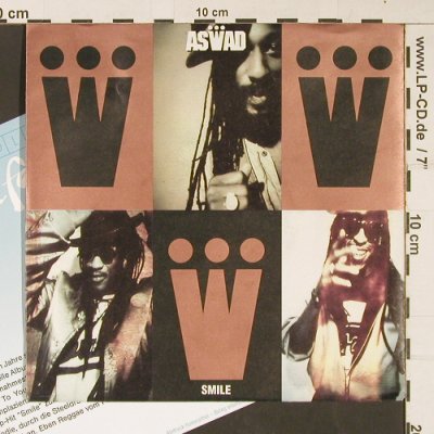 Aswad   feat. Sweetie Irie: Smile, Mango(113 787), D, Facts, 1990 - 7inch - S9030 - 3,00 Euro