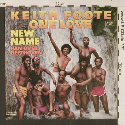 Foote,Keith One Love: New Name / Pan over Beethoven, Pinpall(6.12512), D, 1979 - 7inch - S9122 - 2,50 Euro