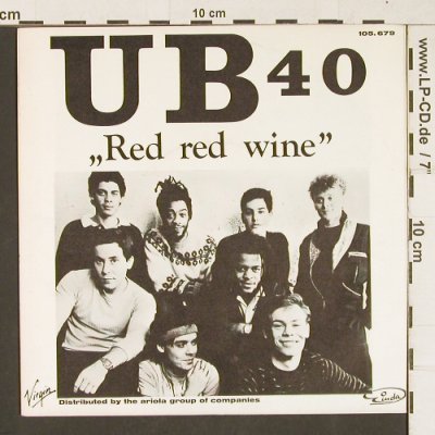UB 40: Red Red Wine / Sufferin', Virgin(105.679), D,  - 7inch - T251 - 3,00 Euro