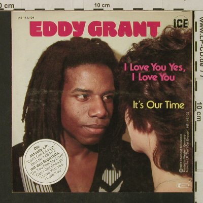 Grant,Eddy: I Love You Yes I Love You, ICE(111.104), D, 1981 - 7inch - T3182 - 3,00 Euro