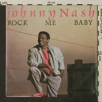 Nash,Johnny: Rock Me Baby / Love Theme From"RMB", Metronome (883 734-7), D, 1985 Typ: 7" Best.-Nr.: T3193 Preis: 2,50 Euro