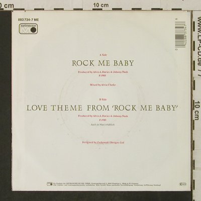 Nash,Johnny: Rock Me Baby / Love Theme From"RMB", Metronome(883 734-7), D, 1985 - 7inch - T3193 - 2,50 Euro