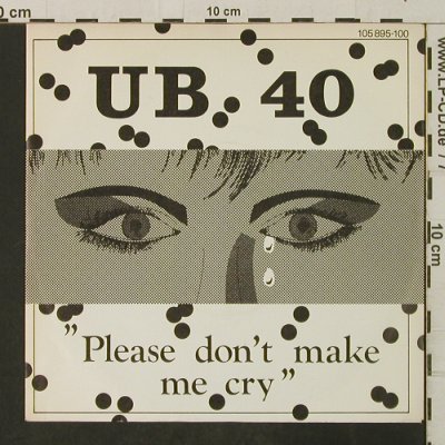 UB 40: Please Don't Make Me Cry, vg+/m-, Virgin(105 895), D, 1983 - 7inch - T3213 - 3,00 Euro