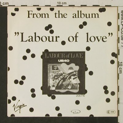 UB 40: Please Don't Make Me Cry, vg+/m-, Virgin (105 895), D, 1983 Typ: 7" Best.-Nr.: T3213 Preis: 3,00 Euro