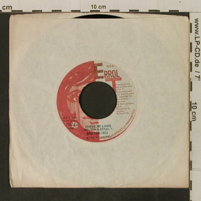 Gibbs,Joe&Professionals/Welton Irie: Something Strong,  vg+/LC, Errol Rec (DSR 0075), Jamaica, 1980 Typ: 7" Best.-Nr.: T3482 Preis: 5,00 Euro