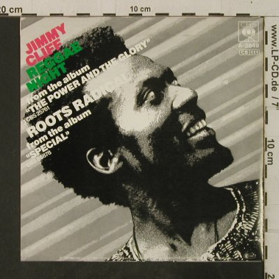 Cliff,Jimmy: Reggae Night / Roots Radical, CBS (A-3849), NL, 1982 Typ: 7" Best.-Nr.: T3664 Preis: 4,00 Euro