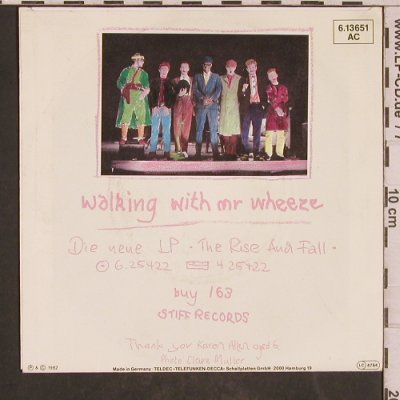 Madness: Our House / Walking With Mr.Wheeze, Stiff (6.13651 AC), D, 1982 Typ: 7" Best.-Nr.: T5784 Preis: 5,00 Euro