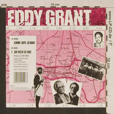 Grant,Eddy: Gimme Hope Jo'Anna, Parlophone(20 2512 7), NL, 1988 - 7inch - T618 - 2,50 Euro