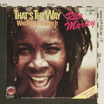 Marley,Rita: That's the Way, Strand (6.12940 AC), D, 1980 Typ: 7" Best.-Nr.: T738 Preis: 2,00 Euro