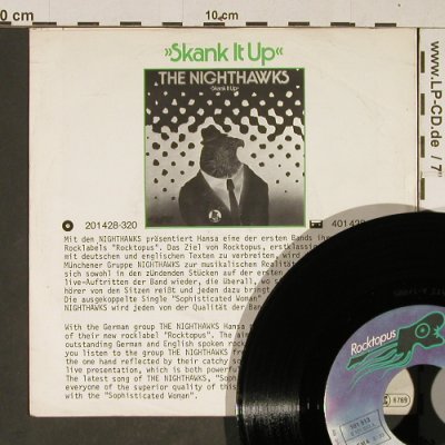 Nighthawks: Sophisticated Woman, m-/vg+, Rocktopus (101 513-100), D, 1980 Typ: 7" Best.-Nr.: T835 Preis: 3,00 Euro