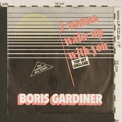 Gardiner,Boris: I Wanna Wake Up With You, Chic(6.14670 AC), D, 1986 - 7inch - T8 - 2,50 Euro