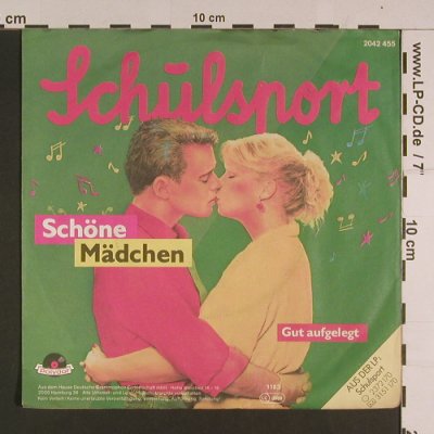 Schulsport: Schöne Mädchen / Gut Aufgelegt, Polydor(2042 455), D ( NDW), 1983 - 7inch - S7628 - 3,00 Euro