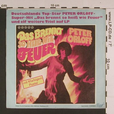 Orloff,Peter: Ein Mädchen Für Immer, woc, Decca(D 29 078), D,  - 7inch - S7696 - 2,50 Euro