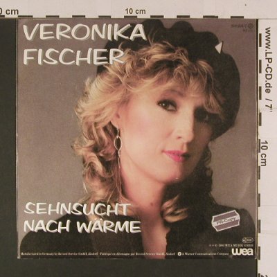 Fischer,Veronika: Sehnsucht nach Wärme, WEA (249 204-7), D, 1984 Typ: 7" Best.-Nr.: S7997 Preis: 2,50 Euro