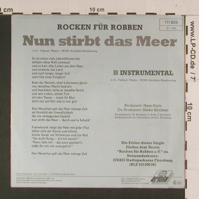 Rocken für Robben: Nun stirbt das Meer, Ariola(111 826), D, 1988 - 7inch - S8011 - 2,50 Euro