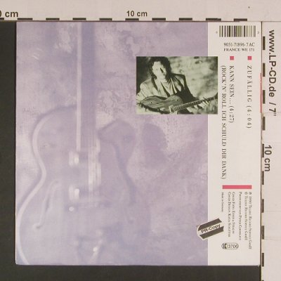 Cornelius,Peter: Zufällig / Kan sein, Teldec (9031-71896-7), D, 1990 Typ: 7" Best.-Nr.: S8028 Preis: 3,00 Euro