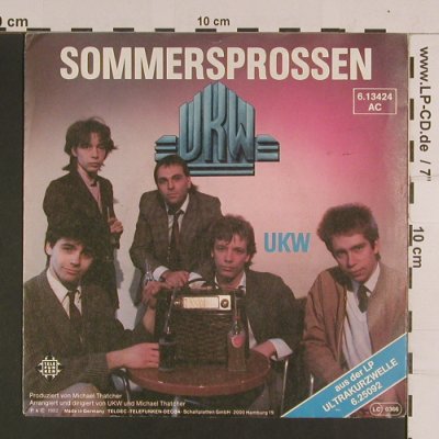 UKW: Sommersprossen / UKW, Telefunken(6.13424 AC), D, 1982 - 7inch - S8095 - 2,50 Euro