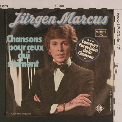 Marcus,Jürgen: Chansons pour ceux qui s'aiment, Telefunken(6.11849), D, 1976 - 7inch - S8153 - 3,00 Euro