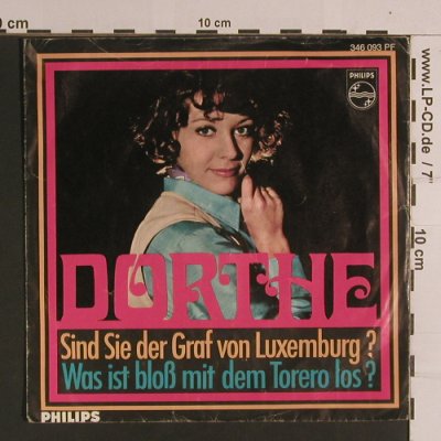 Dorthe: Sind Sie Der Graf Von Luxemburg?+1, Philips (346 093 PF), D,vg+/vg+ Typ: 7" Best.-Nr.: S8197 Preis: 2,50 Euro