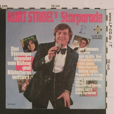 Stadel,Kurt  imitiert: Starparade, Telefunken(U 56 091), D, stoc,  - 7inch - S8207 - 2,50 Euro