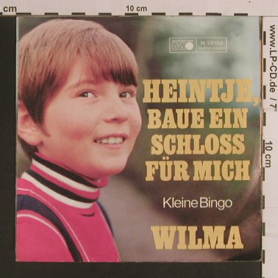 Wilma: Heintje,Baue Ein Schloss Für Mich, Metronome(M 25 100), D,vg+/m-, 1968 - 7inch - S8272 - 2,50 Euro